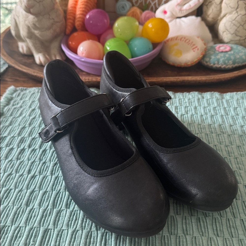 Dream Pairs Classic Black Mary Jane tap shoes girls size 4